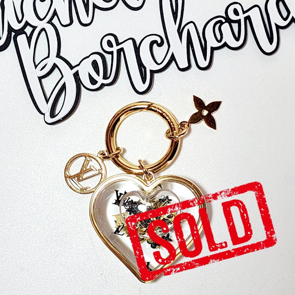 ❌❌ SOLD I LV U Charm Key Holder SOLD ❌❌